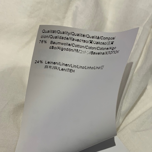 Hugo Boss Off Cropped Jacket, Size 2, Off-White - Picture 13 of 13